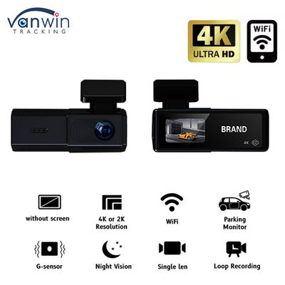 4K Mini Dashcam Full HD 1080p Car DVR IPS DASH CAM CAM HD VISION VISÃO DE CAM DE CAM