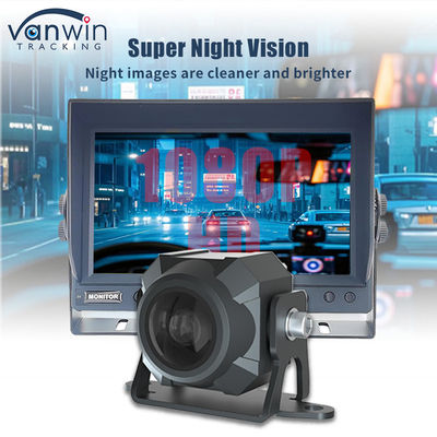 1080P IP69 impermeável 2MP Veículo aquecimento anti névoa Câmera de carro com ângulo de visão de 180 graus e função impermeável