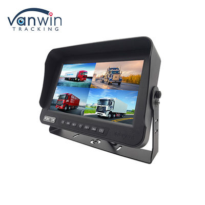 10.1 polegada AHD 1080P MDVR Monitor 4 canais Full HD impermeável split display Monitor para veículo