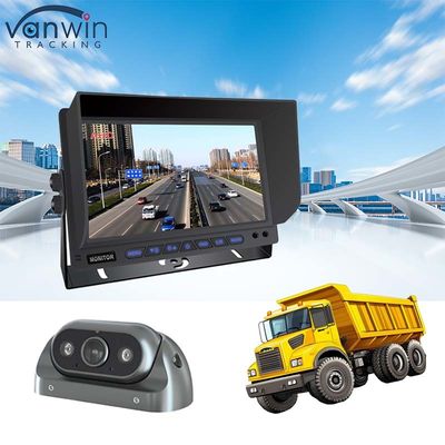AHD Monitor 4 Canal 7 polegadas Full HD1080P MDVR Split Display Monitor de carro para veículo