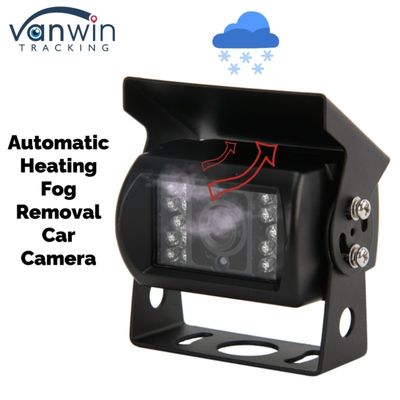 Alta resistência à água IP69K Câmera de carro resistente a choques com aquecimento automático e remoção de nevoeiro Conector 4PIN