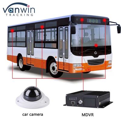 Visão Noturna AHD 720P 1080P 2MP Veículo Cúpula Interior Câmera com Conector de Aviação e entrada de áudio opcional