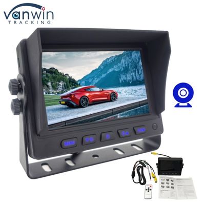 Mini Car Rear View Monitor 5 polegadas Display de Alta Definição no carro Para Taxi Bus Truck RV