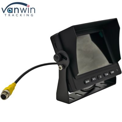 Mini Car Rear View Monitor 5 polegadas Display de Alta Definição no carro Para Taxi Bus Truck RV