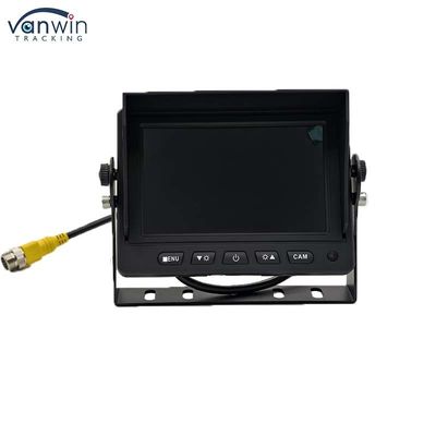 Mini 5 Inches Car TFT Monitor 2 Ways AHD 1080P 720P CVBS Entrada de vídeo mista com suporte em forma de U