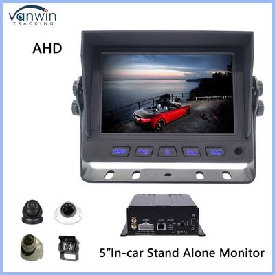 5 polegadas AHD LCD Car Monitor Display Digital Para Veículos USB GPS Para Auto Trucks