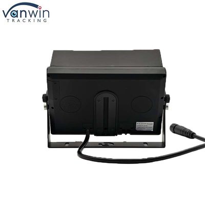 Monitor de carro de 7 polegadas de saída VGA CCTV auto-compatível tela de vigilância de segurança com chapéu de sol com U Stand