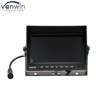 AHD 1080P MDVR Monitor 7 polegadas Split Display Monitor Cartão SD Câmera Vista traseira Kit de retrocesso para autocaravana