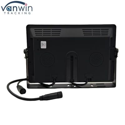 Negro de alta definição 4 canais monitor de carro 7 "9" 10 " Tamanho opcional para uma variedade de veículos Sistema PAL / NTSC