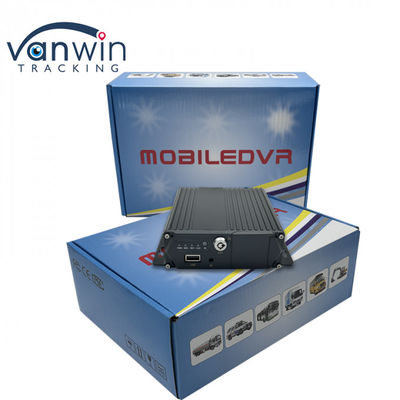 Cartão SD de 4 canais DVR móvel duplo cartão duplo em estado de espera para monitorização de veículos