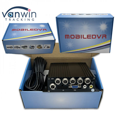 4G GPS MDVR 4 CH Card SD Video Recorder Dual Card Dual Standby para Monitorização de Segurança do Veículo