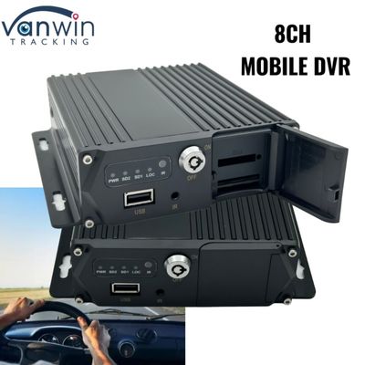 1080P MDVR 8 CH Card SD Mobile Digital Recorder Sistema de Monitorização de Veículos Profissionais para Frota de Ônibus e Caminhões
