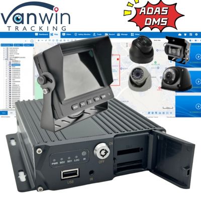 Sistema avançado de monitorização de veículos com IA 1080P 4 canais MDVR Assistência à condução