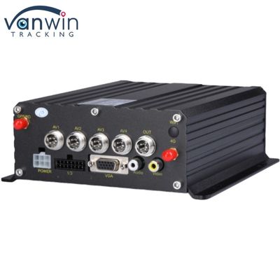 Suporte profissional de 4CH HDD DVR ADAS DMS BSD Função 4G GPS Vehicle Tracker