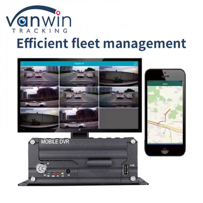 Advanced 8CH AI HDD DVR com ADAS DMS BSD 4G GPS para monitoramento de segurança do veículo