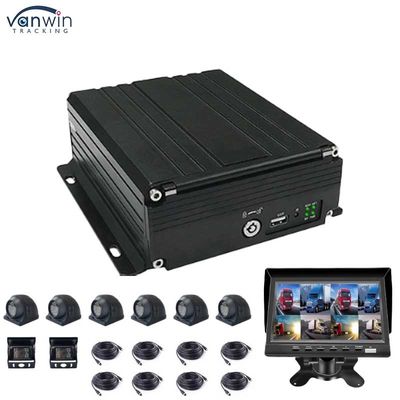 8CH 1080P AI MDVR com ADAS DMS, gravador de vídeo de veículo 4G GPS para ônibus de caminhão, suporte HDD SSD OEM
