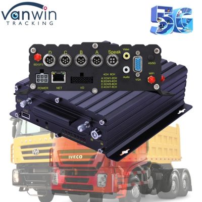 5G GPS Vehicle Tracker 8 Channel HDD MNVR Sistema de vigilância de segurança da frota