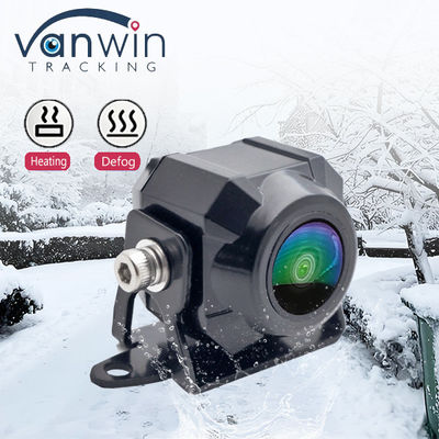 Auto aquecimento 1080P IP69 resistente à água anti neblina veículo caminhão câmera com ângulo de visão de 180 graus