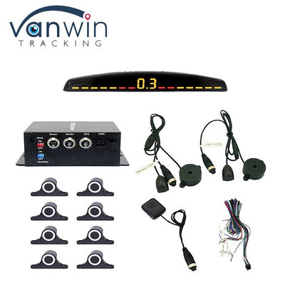5M Sensor de estacionamento Kit de estacionamento do carro Buzzer 8 Sensores de backup inverso Radar de alerta sonoro Indicador Sistema de sonda