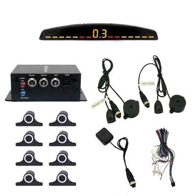 Auto Parktronic Sensor de estacionamento LED com 16 sensores Reverso de reserva Monitor de estacionamento de carro Detector de sistema de luz de fundo