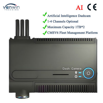 Full HD Dashcam 1-4 Channel GPS Tracked Vehicle Camera 1080P Dash Camera para táxi DVR de carro móvel no servidor CMSV6