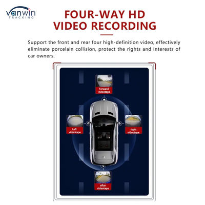 Sistema de visão de pássaro 360° para veículos, caminhões, autocarros e autocarros