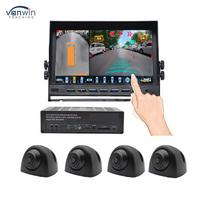 3D HD 1080P 360 Câmera de estacionamento Caminhão Câmera de aviso reversa Câmera de 360 graus Câmera de vista de pássaro do sistema de segurança