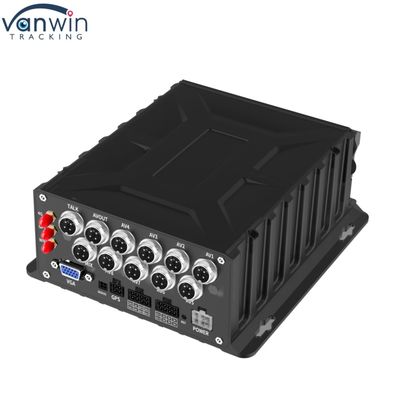 DVR móvel de 8 canais alimentado por IA com GPS e gerenciamento de comportamento do condutor para vigilância de veículos