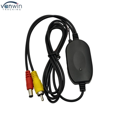Transmissor de sinal de vídeo sem fio 2.4G RCA Receptor universal para carro retrovisor câmera traseira 12V