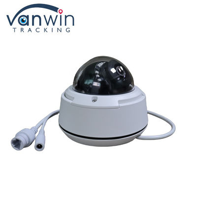 Câmera IP HD 1080P com Boa Visão Noturna Câmera Dome de Rede POE para Veículos CCTV à Prova de Vandalismo para Ônibus