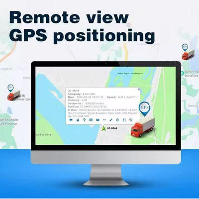 DVR Móvel 1080P 4CH com Sistema de Câmera CCTV Veicular para Caminhão com SIM 4G, WiFi e GPS