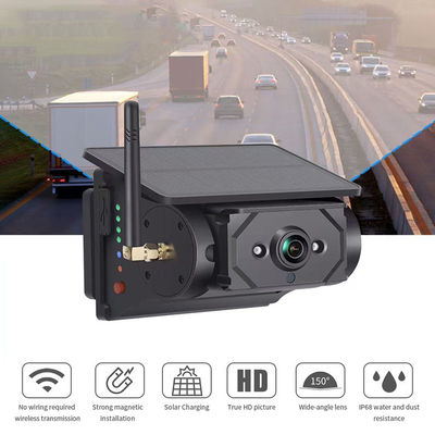 Venda Quente WiFi Solar Impermeável Wireless Car Camera Rearview e câmera traseira