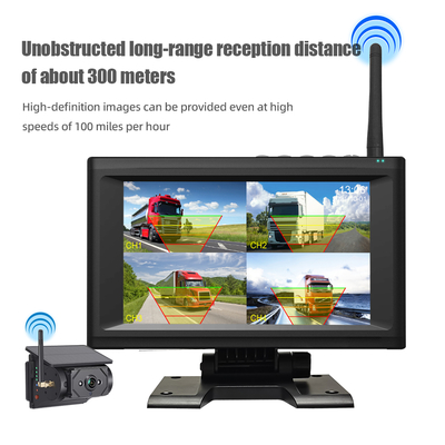 Venda Quente WiFi Solar Impermeável Wireless Car Camera Rearview e câmera traseira