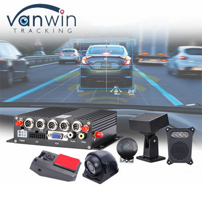 4ch 4G rastreamento de imagens ao vivo Monitoramento de Fadiga do Motorista SD mobile cctv DVR com ADAS DSM BSD