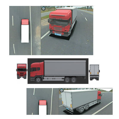 Real HD 3D Car 360 Surround Bird View Avm Sistema 4x180 Câmera de Graus