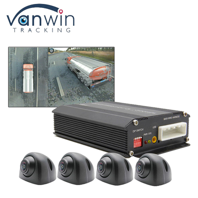 Sistema de Imagem de Visão de Pássaro 360 Inteligente AI 1080P Câmera Panorâmica 3D Surround 4 Câmeras Laterais Detecção de Gravador de Condução