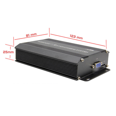 Sistema de câmera panorâmica de visão surround AVM 360 com detecção de ponto cego 1080P 4CH para caminhão e ônibus