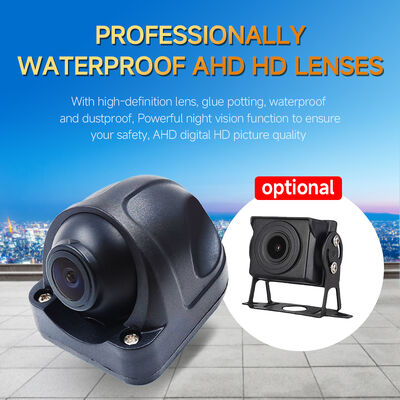 Sistema de Visão Surround AI MDVR com Quatro Câmeras Olho de Peixe, Visão Noturna e Gravação de Alta Taxa de Quadros para Veículos Pesados