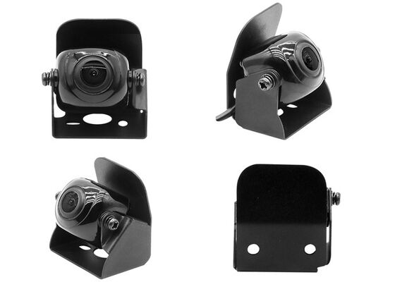 Mini Câmera de Ré AHD 1080P com Carcaça Metálica para Visão Frontal Quadrada para Táxi, SUV, Carro