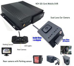 Os sistemas móveis móveis da câmera do dvr do táxi 3G 1080P do carro de GPS com OSD conectam