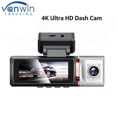 3 canais AI 4G Dash Camera 4K Frente, ADAS e DMS, GPS Tracking, Monitor de estacionamento 24 horas por dia, 7 dias por semana