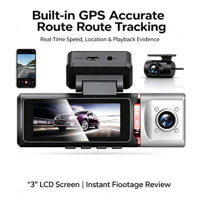 3 canais HD DVR Dash Cam 4G 4K Frente 1080P Cabina traseira GPS rastreamento ADAS DMS 24/7 Monitor de estacionamento para a segurança da frota