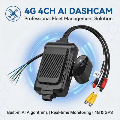 Recorder 4G para caminhões pesados com ADAS BSD - GPS Telemática Frota de Câmera com botão de pânico SOS