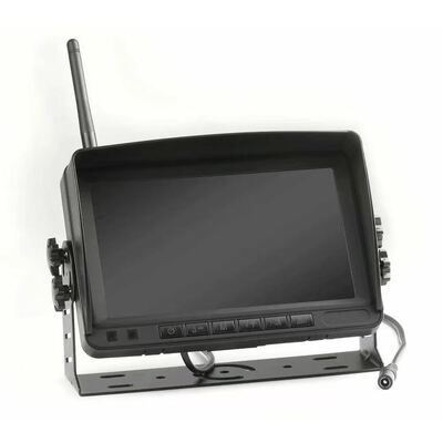 Sistema de câmera de backup para carro AHD 1080P sem fio 9 "Sistema de estacionamento com monitor de câmera retrovisora