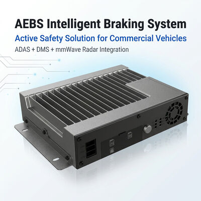 Sistema AEBS com Radar de Onda Milimétrica de 77GHz ADAS + DMS e Conectividade 4G/5G para Telemática de Frota
