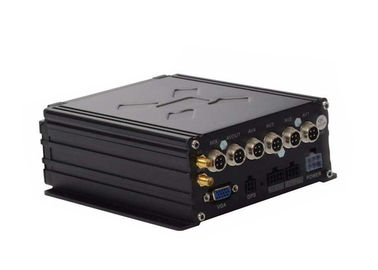 4 gravador de vídeo 4G LTE H.265 8V-36V da rede da câmera DVR do veículo do CH 1080P HD