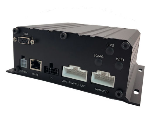SSD DVR móvel de 4G 3G H265 GPS 4CH 1080P HDD com o intercomunicador para ônibus
