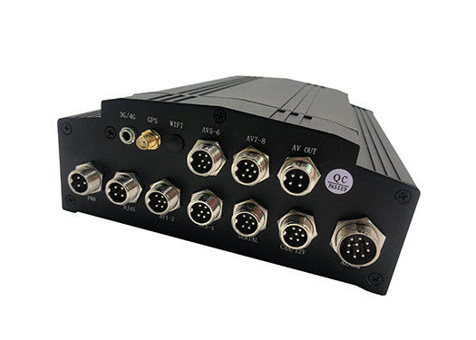 8CH 1080P AI MDVR com ADAS DMS, gravador de vídeo de veículo 4G GPS para ônibus de caminhão, suporte HDD SSD OEM
