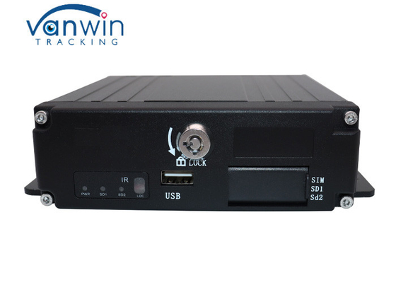 4 gravador de vídeo DVR GPS 4G WIFI do canal 1080P SD com porto de USB VGA