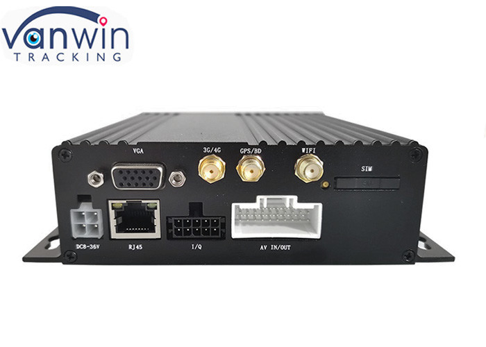 1080P AHD Dual SD segurança dvr móvel 4Ch Gps 3g 4g Wifi para a frota de ônibus